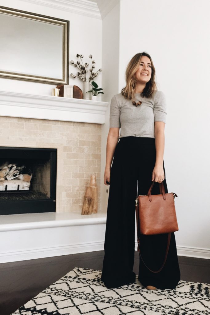 Wide Leg Trousers | Natalie Borton