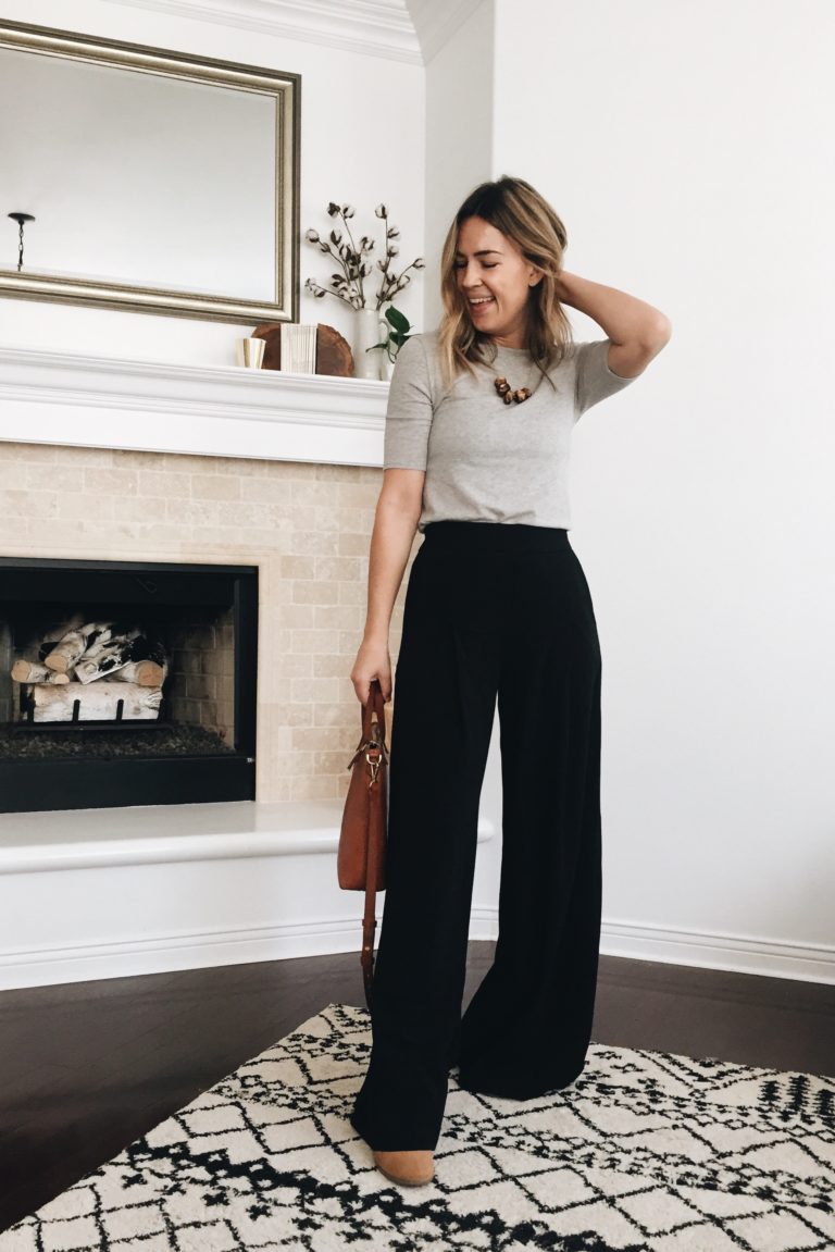 Wide Leg Trousers | Natalie Borton