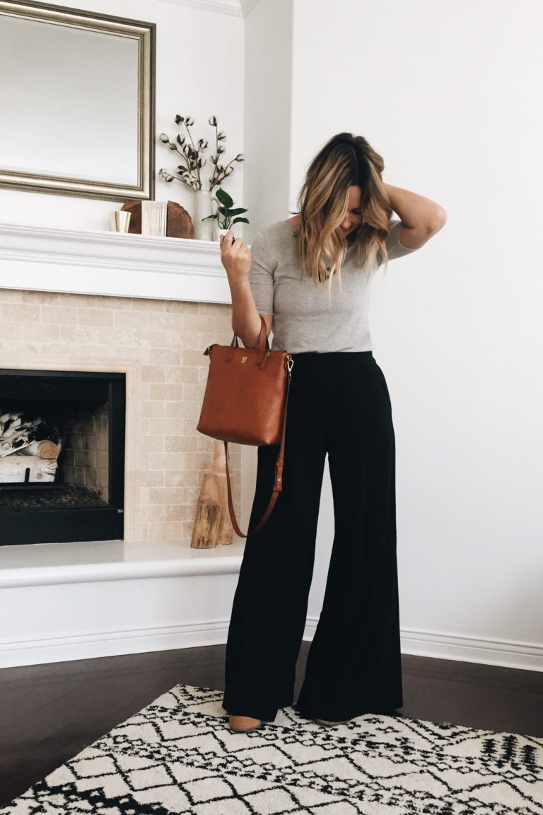 Wide Leg Trousers | Natalie Borton