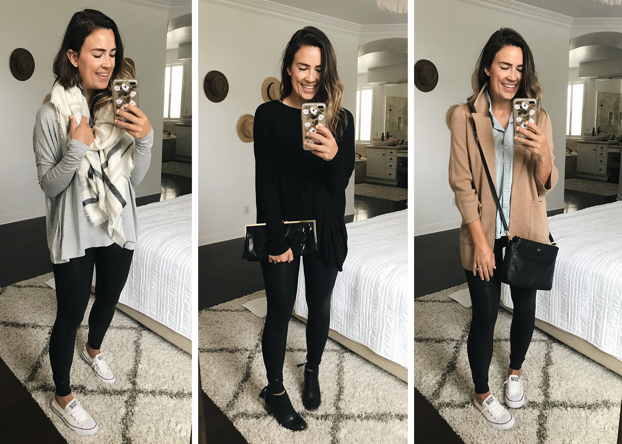 The Best Way to Wear Leather Leggings 