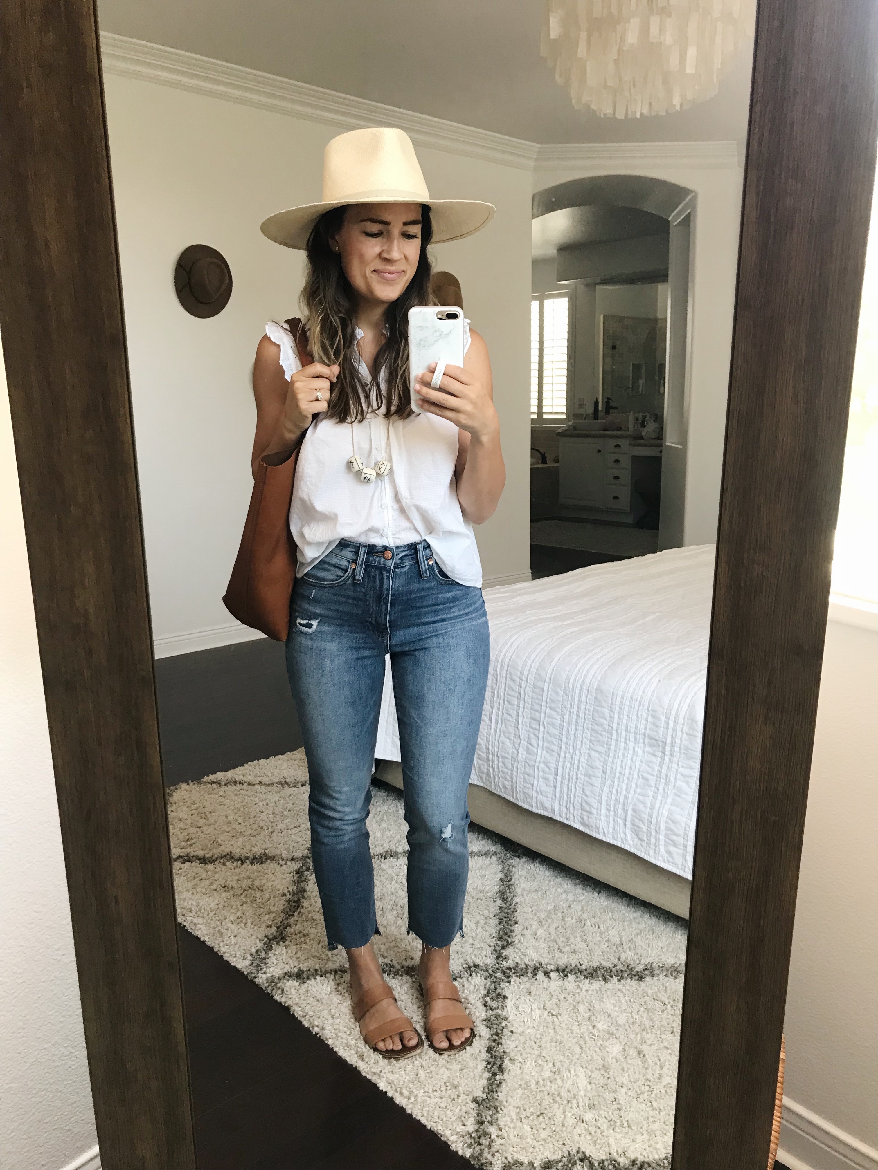 9 Ways to Style Straight-Leg Jeans | Natalie Borton