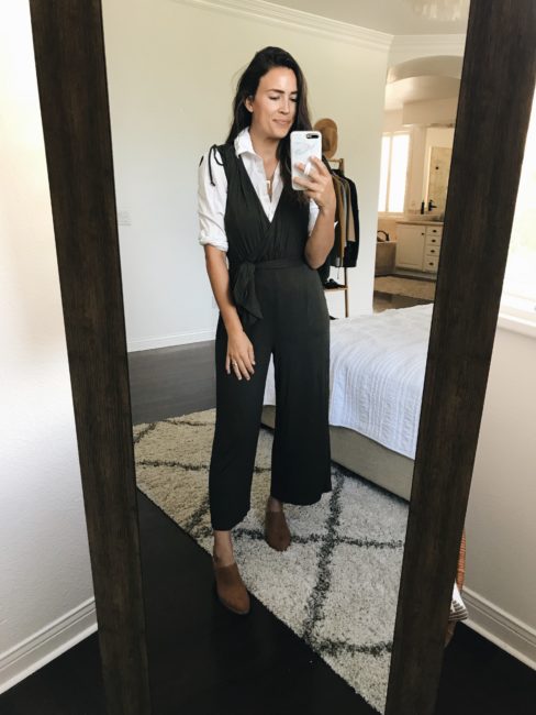 How to Style Jumpsuits for Fall | Natalie Borton