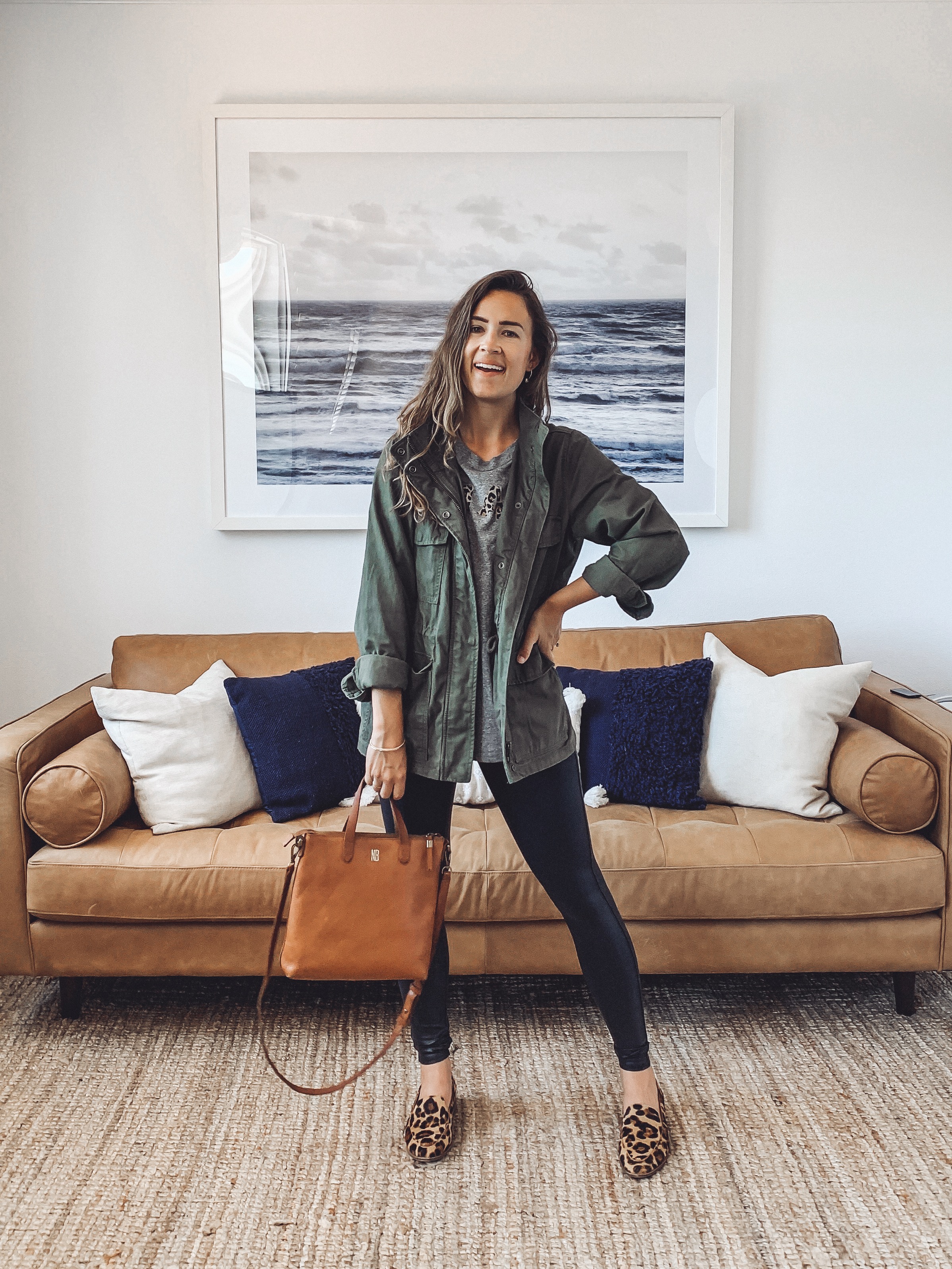 How to wear faux leather leggings — Marcia Crivorot