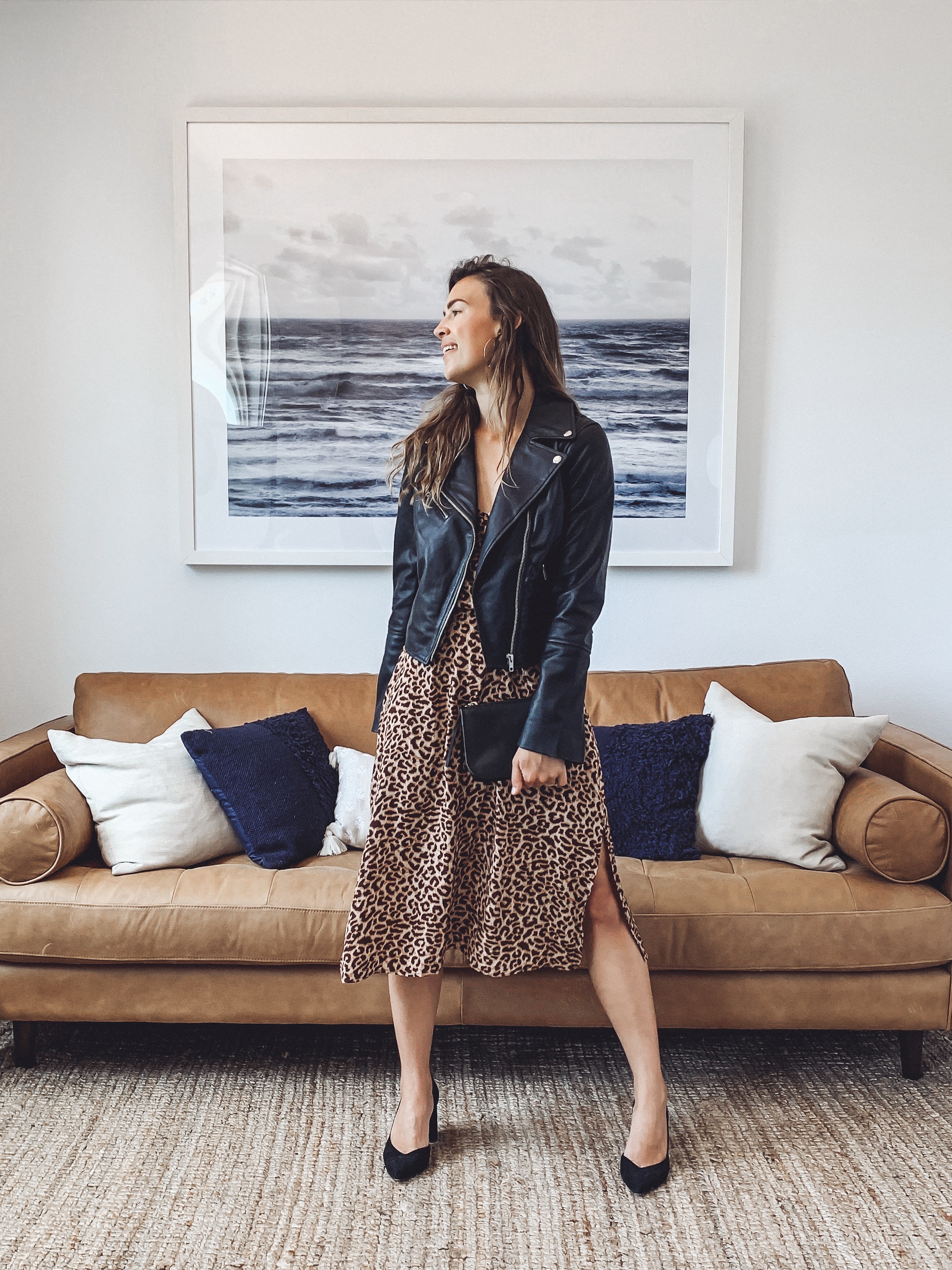 5 Ways to Wear a Leopard Slip Dress | Natalie Borton