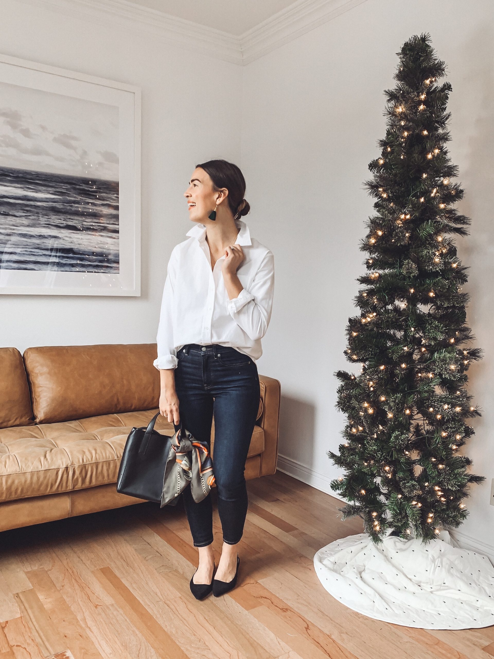 11 Casual Chic Holiday Outfits with Everlane