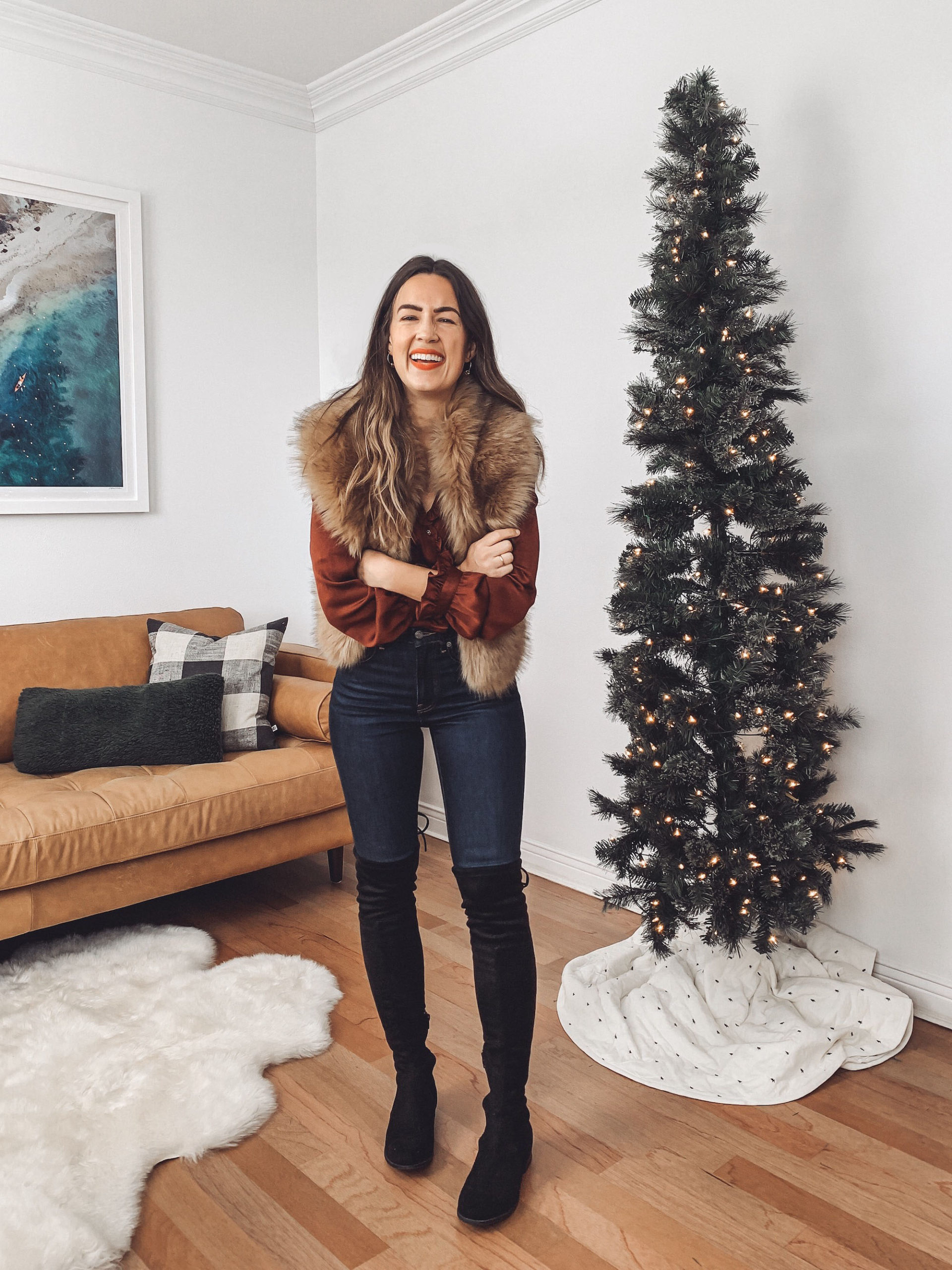 christmas outfits with boots