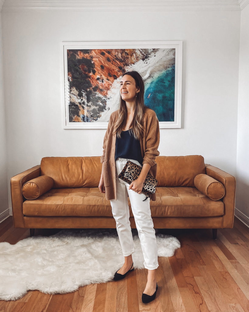 How to Wear Straight Leg Jeans | Natalie Borton