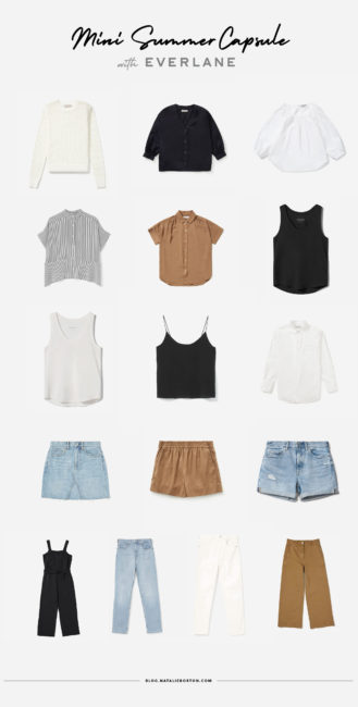 5 Summer Outfits with Everlane (Plus a Capsule) | Natalie Borton