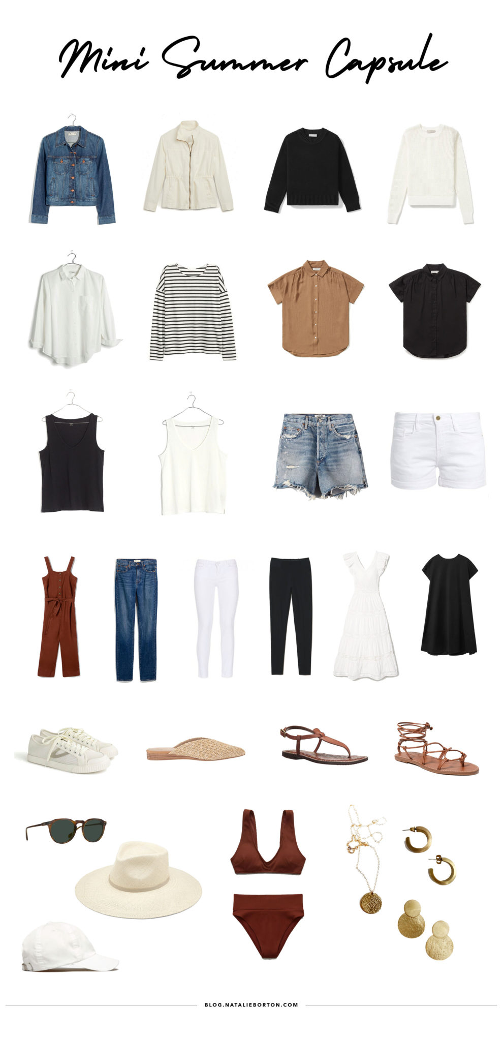 Mini Summer Capsule | Natalie Borton