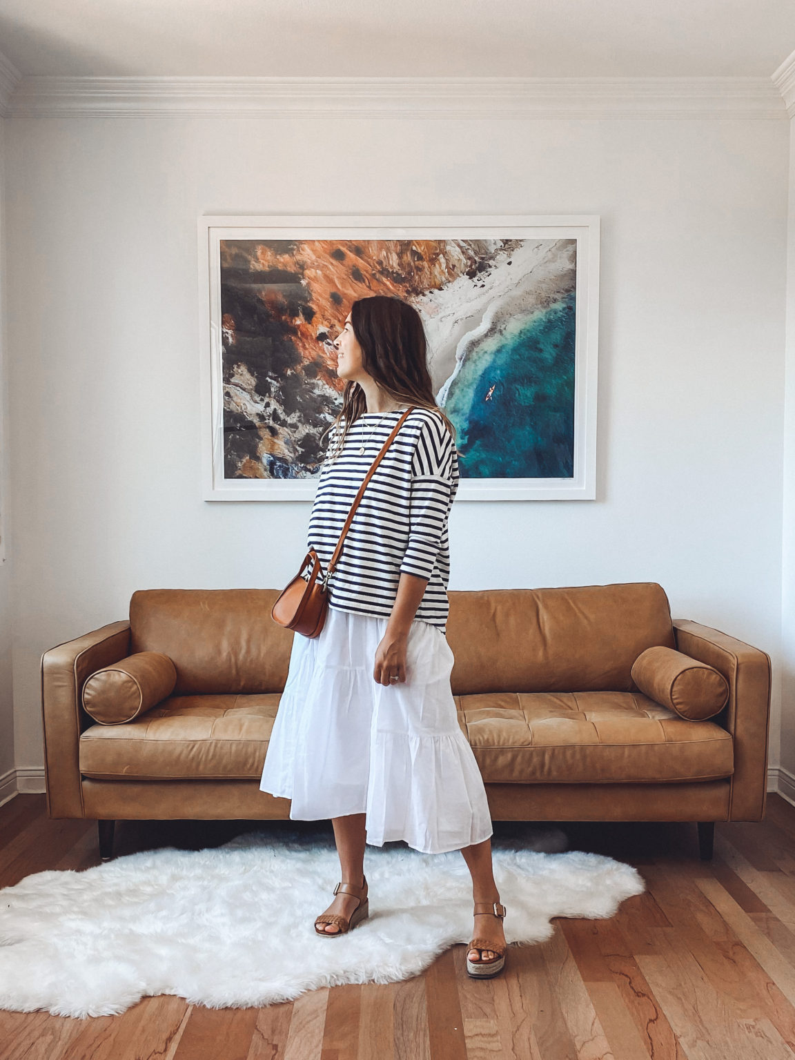6 Ways to Style a Long White Dress | Natalie Borton