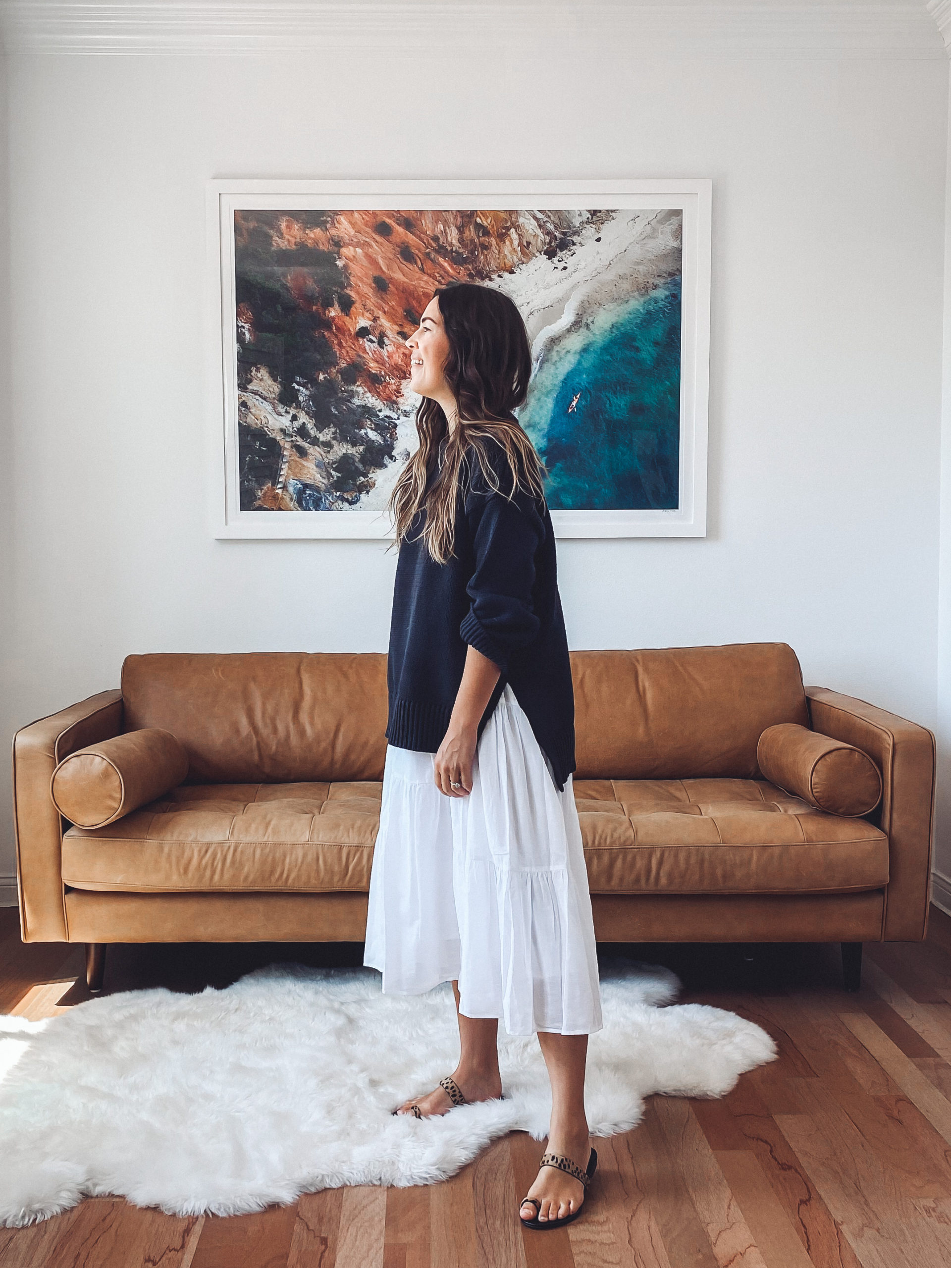 Linen August Dress – Jenni Kayne