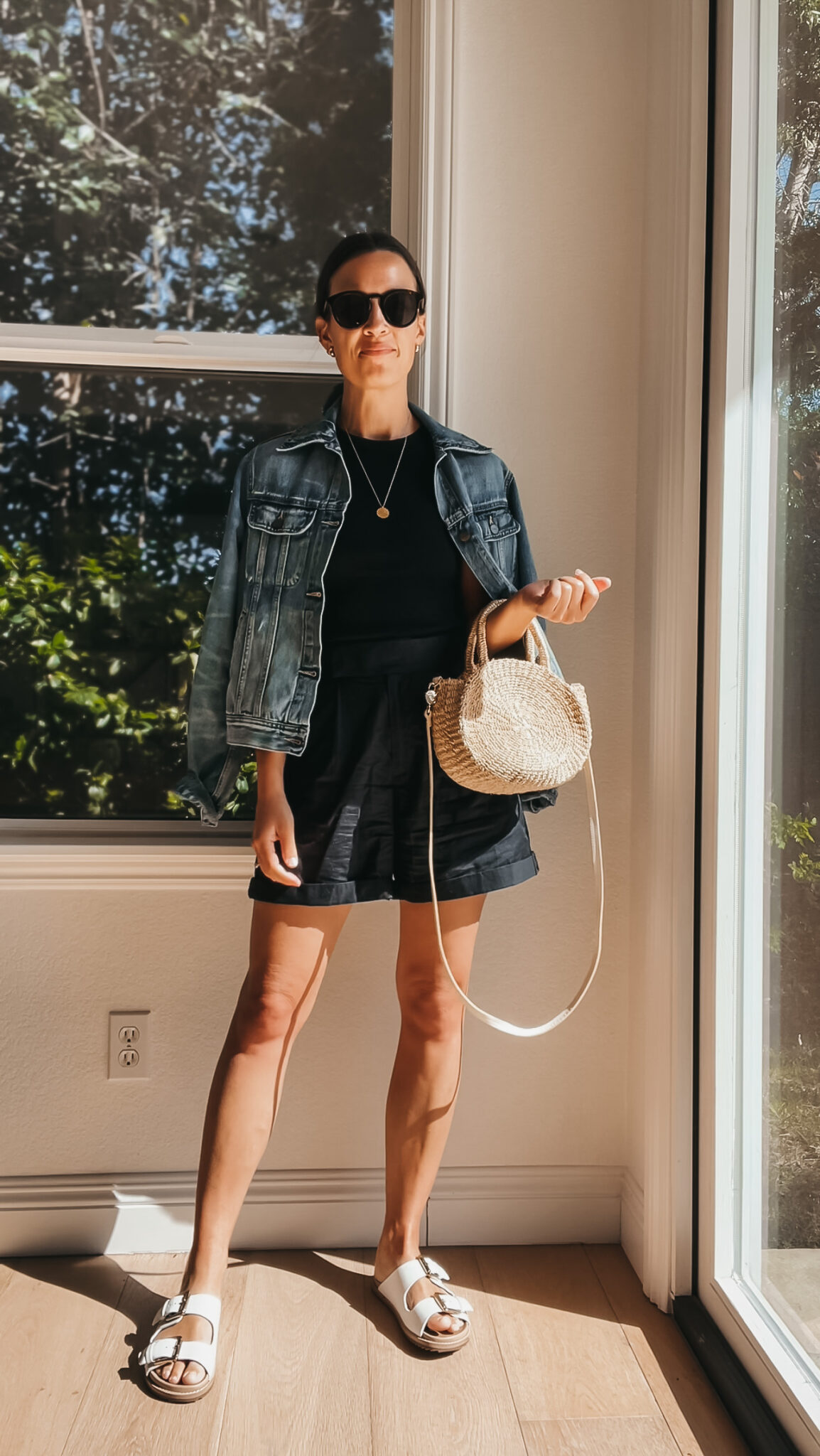 1 Denim Jacket, 4 Outfits | Natalie Borton