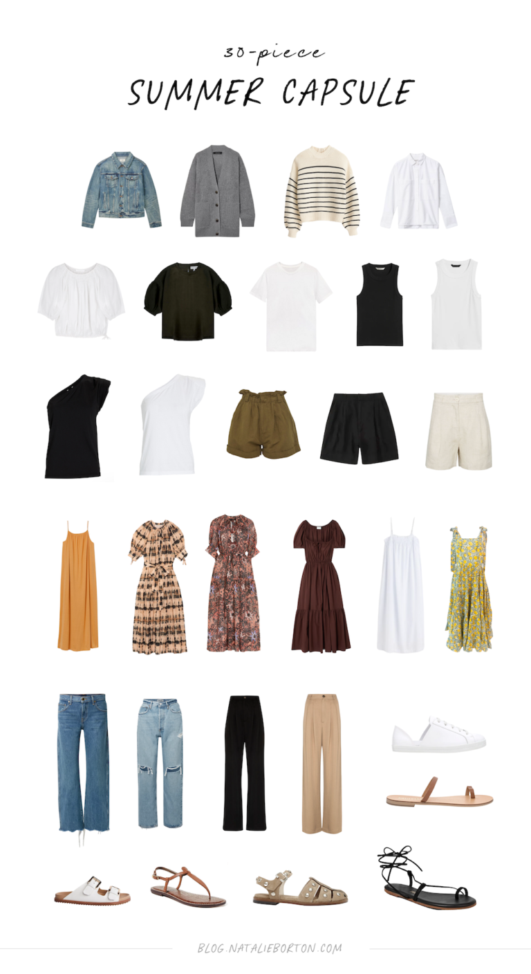 30 Piece Summer Capsule | Natalie Borton